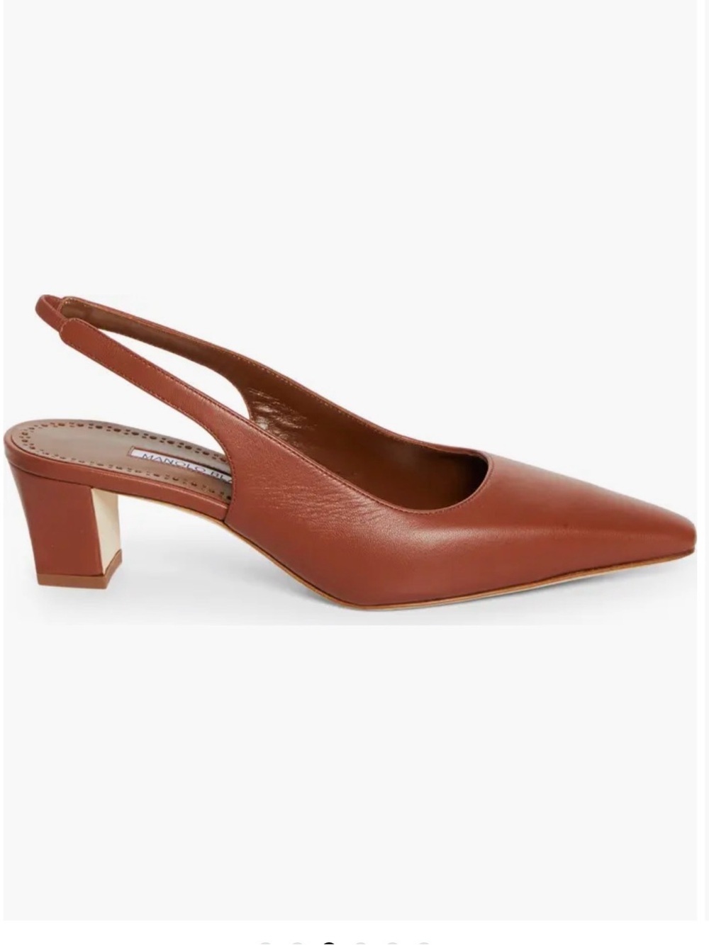 NWOT Manolo Blahnik Teutamospla Slingback Pump size 39 - Picture 3 of 10